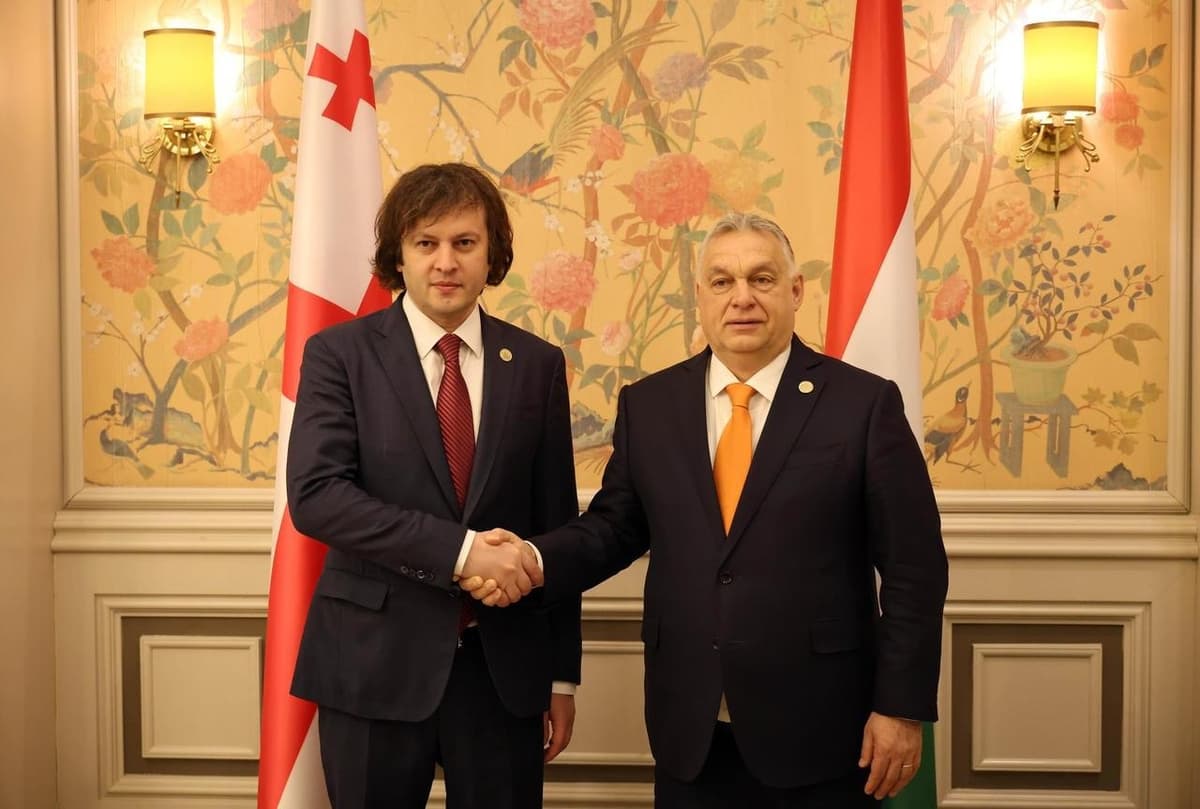 ირაკლი კობახიძე ვიქტორ ორბანს შეხვდა