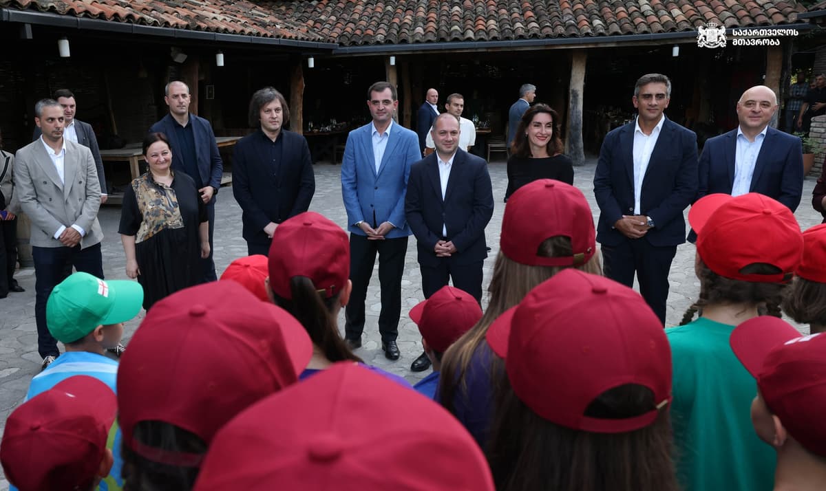 Georgian Gov't hosts 600 Ukrainian children in summer camps -FM