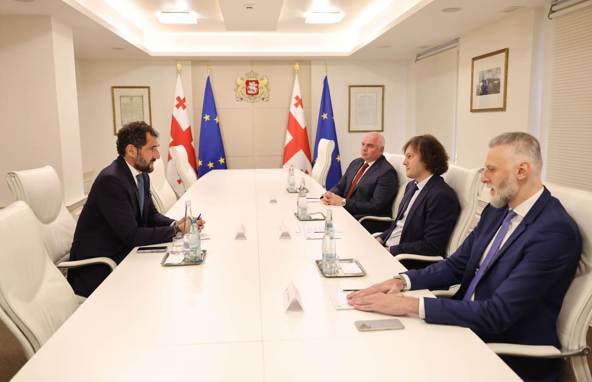 Georgian PM, FIBA President discuss basketball development, EuroBasket in Tbilisi meeting