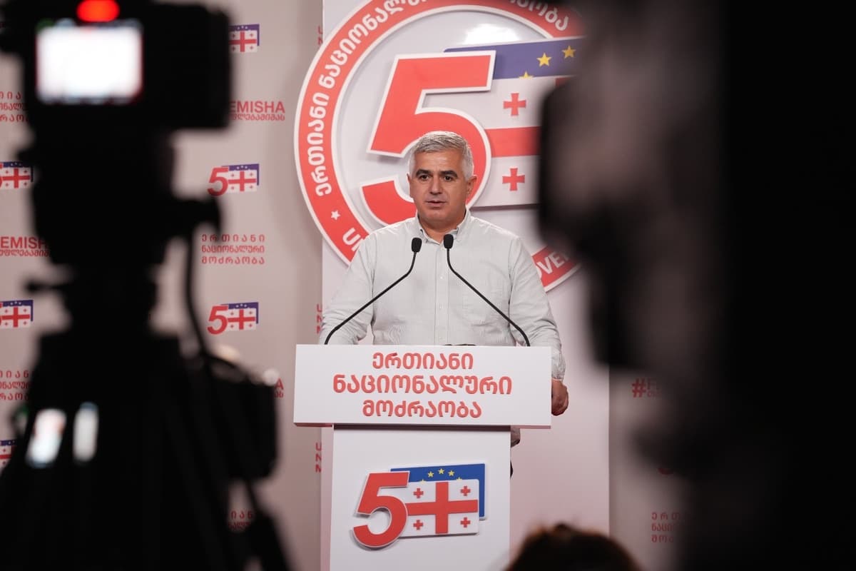 UNM’s Botkoveli says mass turnout on October 4 will force government to retreat
