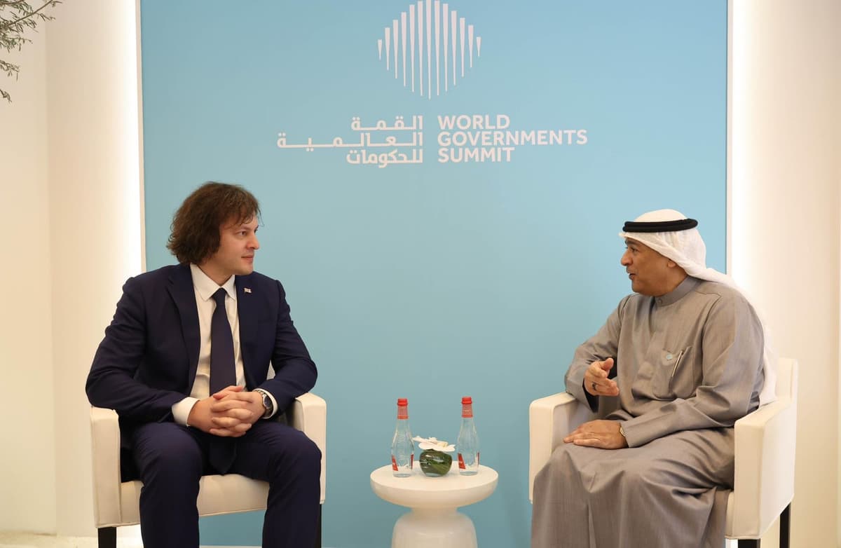 Georgian PM, Gulf Cooperation Council Chief discuss free trade deal in Dubai