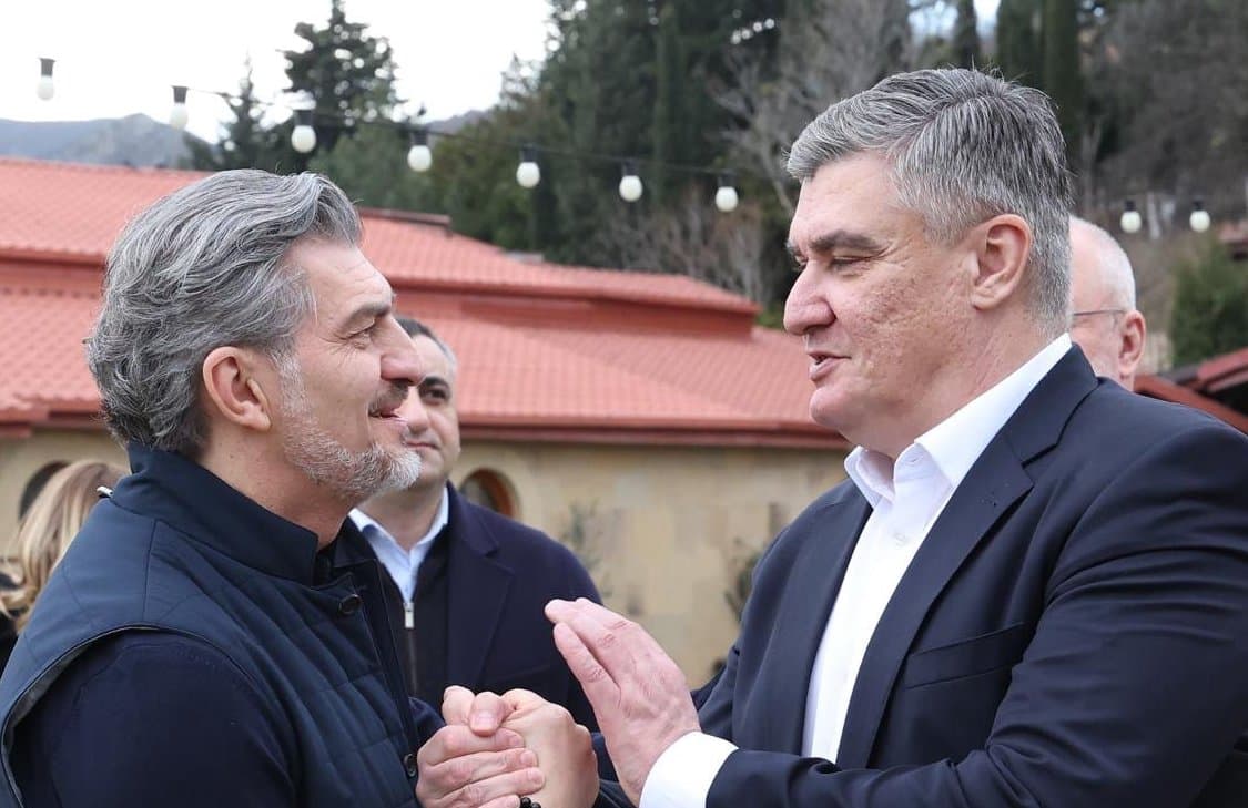 Official visit of Croatian President to Georgia concludes