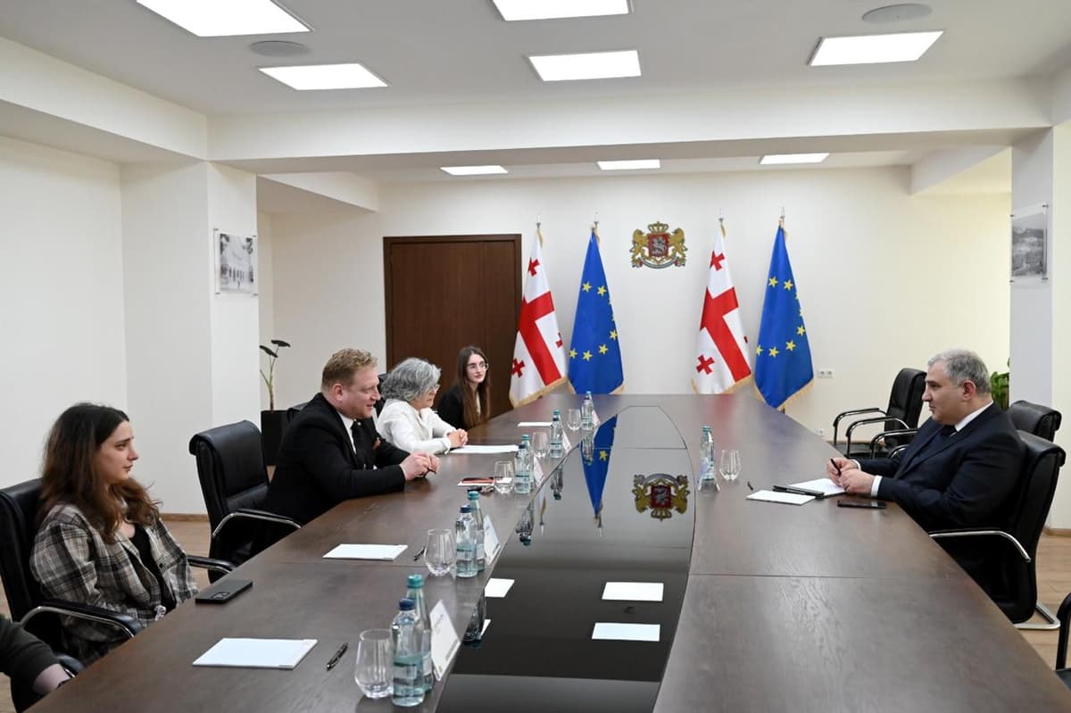 მიხეილ სარჯველაძე ვახტანგ ცაგარელს შეხვდა
