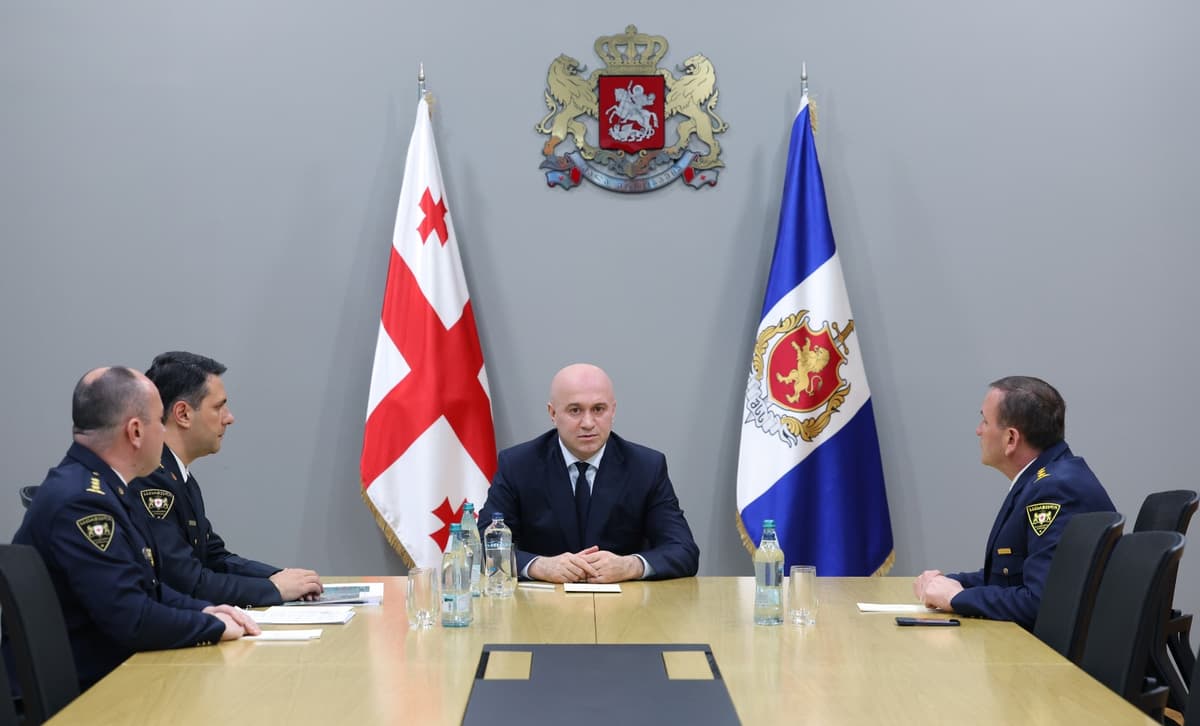 სულხან თამაზაშვილმა საპატრულო პოლიციის დეპარტამენტში შეხვედრა გამართა