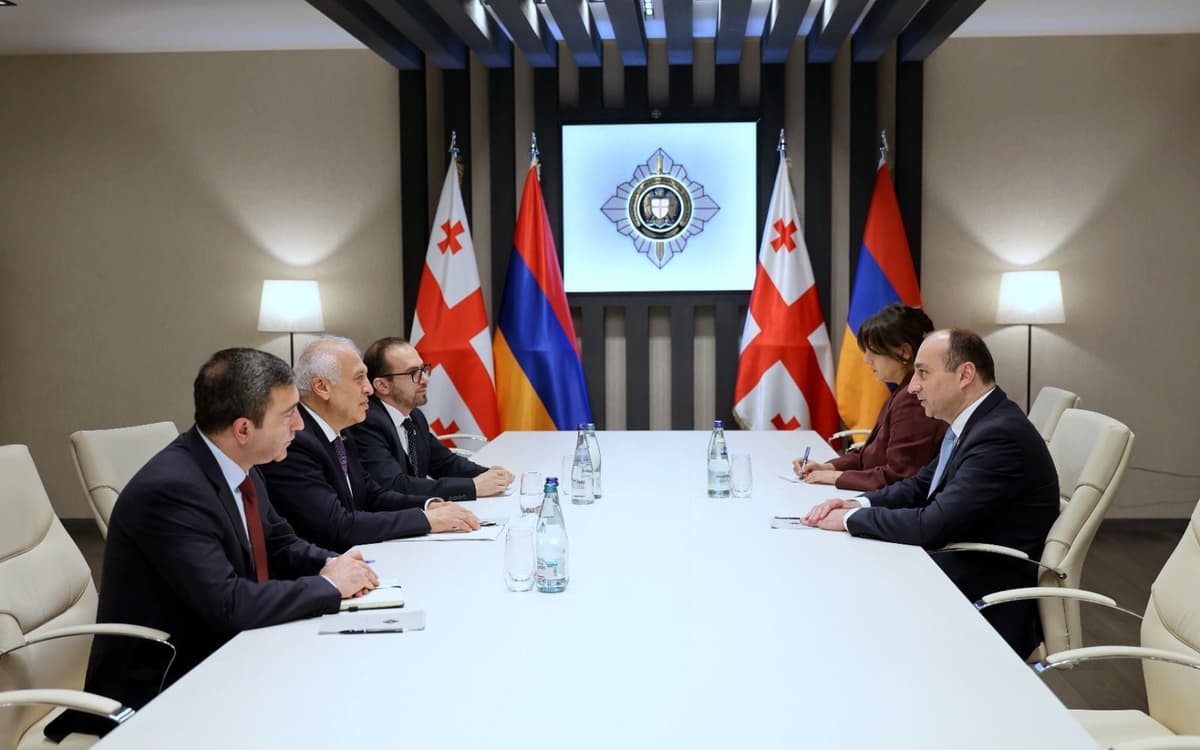 Head of Georgia's State Security Service meets Armenian Ambassador