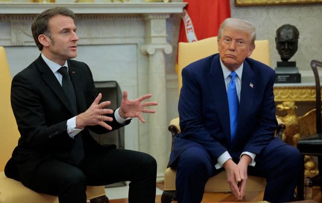 Macron says Trump agrees Russia has ‘no serious desire’ in peace talks
