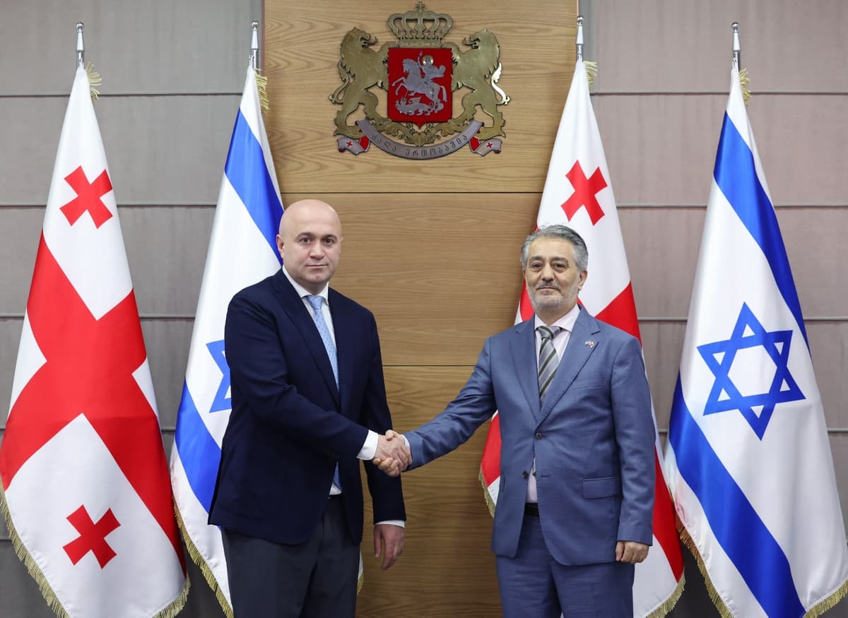 Georgian interior minister meets Israeli ambassador to discuss security cooperation