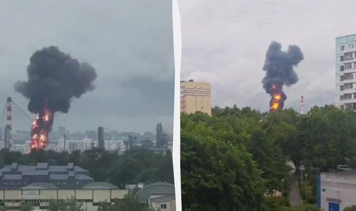 Moscow oil refinery near Kremlin hit in Ukrainian drone strike