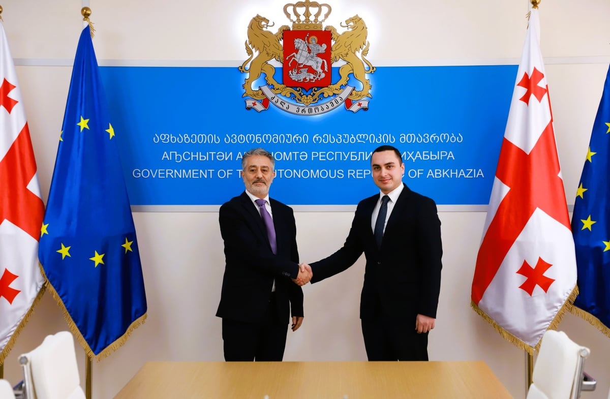 During the meeting, Jincharadze congratulated the diplomat on his appointment and wished him success in his work in Georgia