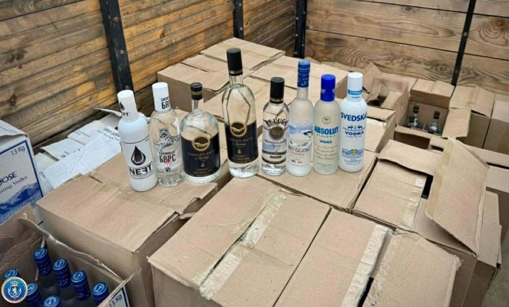 The Investigative Service said the suspects were detained on charges related to the storage and transportation of non-excise goods
