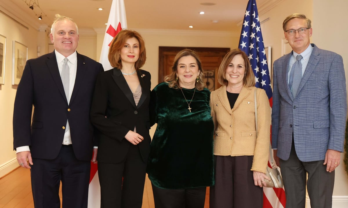 The talks were also attended by Georgia’s ambassador to the United States, Tamar Taliashvili