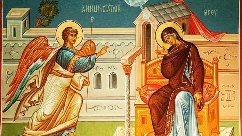 The feast commemorates the moment when the Archangel Gabriel appeared to the Virgin Mary in the city of Nazareth, bringing the news that she would give birth to the Son of God and the Saviour of humanity
