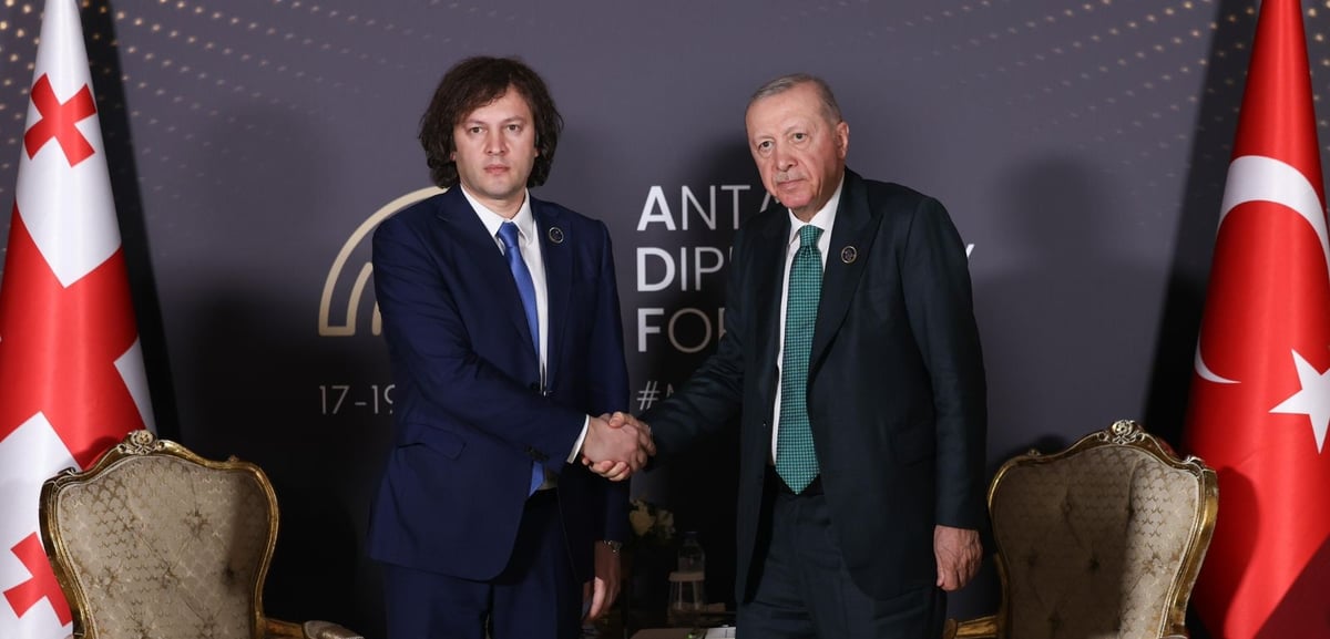 Erdoğan wished prosperity to Georgia and described the country as a neighbouring and friendly state