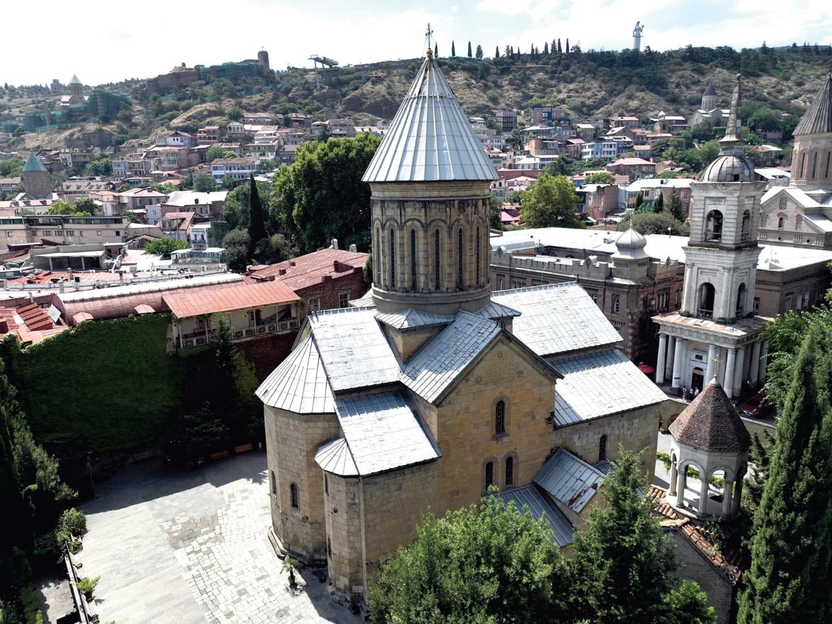 Kaladze said rehabilitation works would focus on the affected sections of the cathedral and bell tower