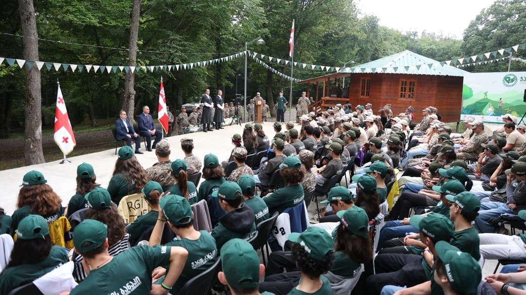 კოჯორში “ჯარის ბანაკის“ დახურვის ცერემონია გაიმართა