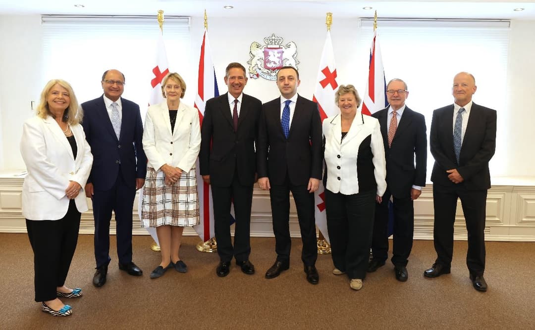 ირაკლი ღარიბაშვილი გაერთიანებული სამეფოს საპარლამენტო დელეგაციას შეხვდა