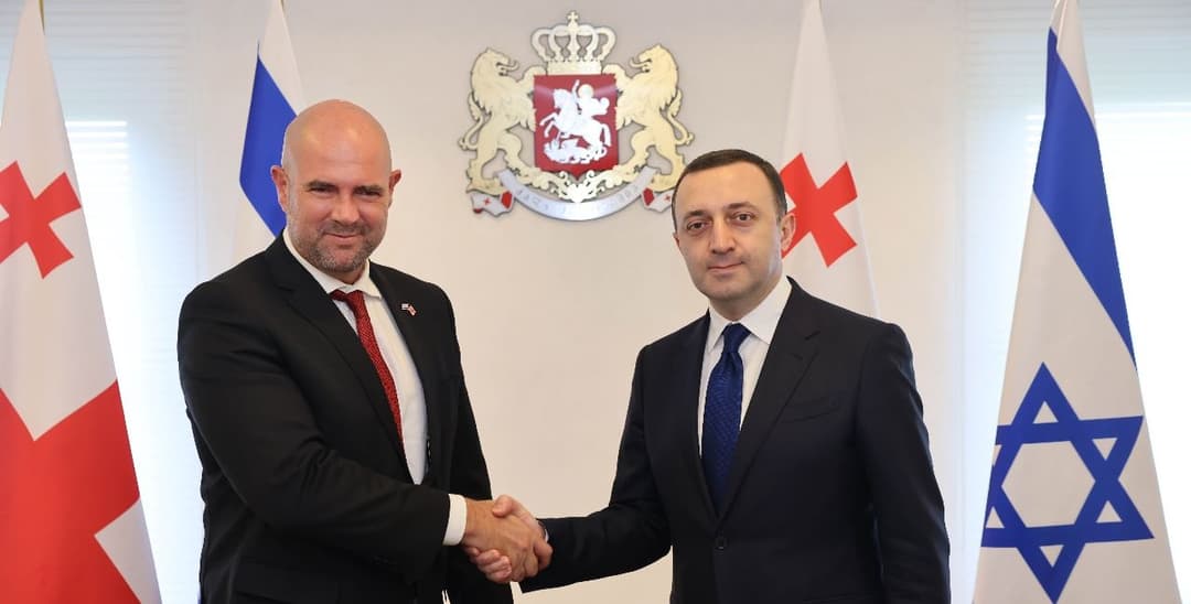 ირაკლი ღარიბაშვილი ისრაელის სახელმწიფოს ქნესეთის სპიკერს შეხვდა