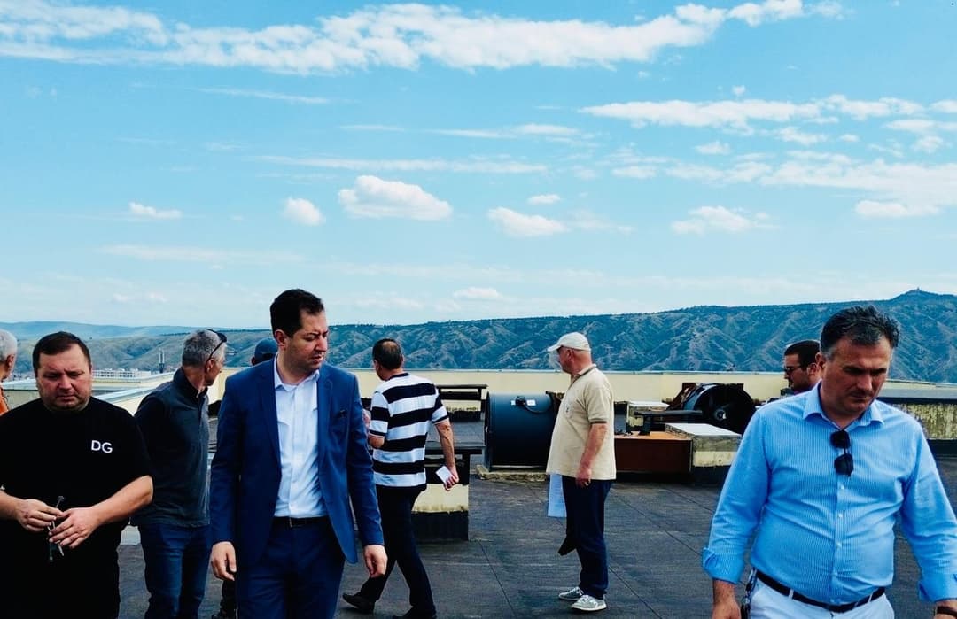 დავით ფაცაციამ დევნილთა განსახლების ობიექტებზე მიმდინარე ინფრასტრუქტურული პროექტები დაათვალიერა