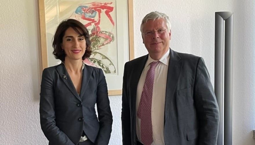 მაკა ბოჭორიშვილი გერმანიის ბუნდესტაგში შეხვედრებს მართავს