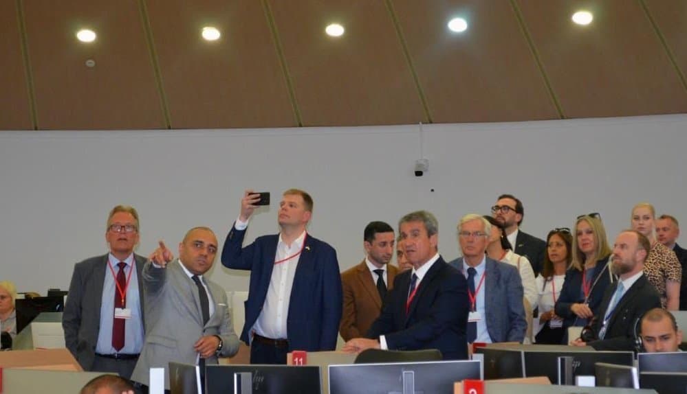 “112“-ს ნატო-ს საპარლამენტო ასამბლეის თავდაცვისა და უსაფრთხოების კომიტეტის დელეგაცია ესტუმრა