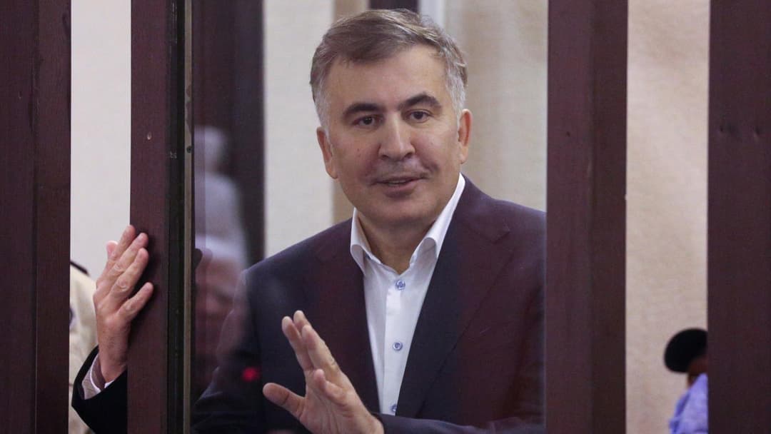Saakashvili draws parallel with Zelensky to dismiss embezzlement charges