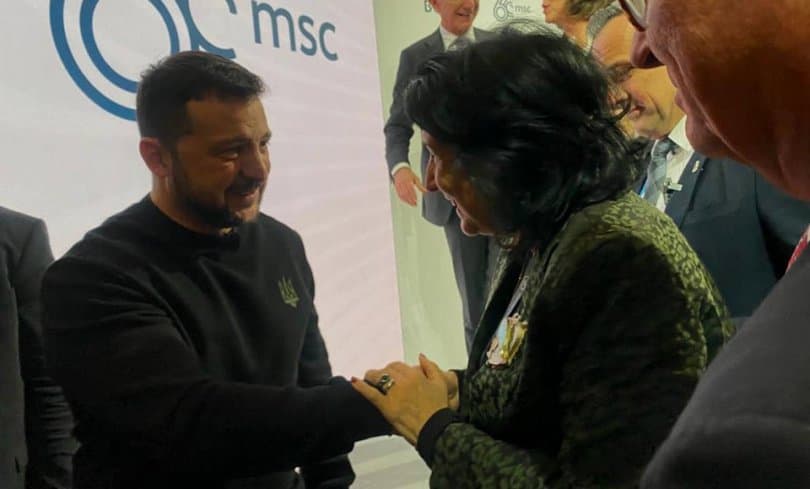 სალომე ზურაბიშვილი – ვესაუბრე პრეზიდენტ ზელენსკის და მადლობა გადავუხადე ქართველი ხალხის ურყევი მხარდაჭერისთვის