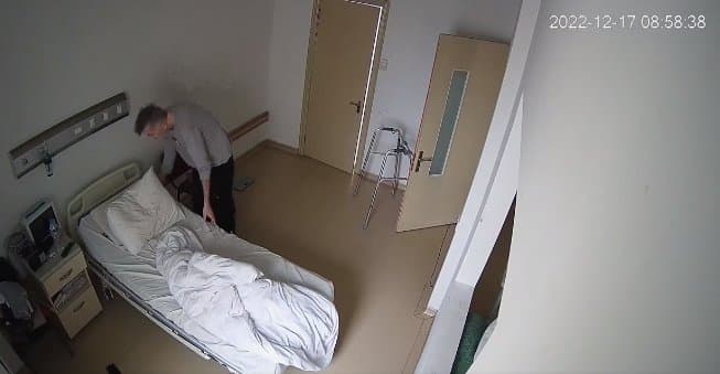 Special penitentiary service releases footage in contrast to claims over ex-pres. Saakashvili’s “critical condition”