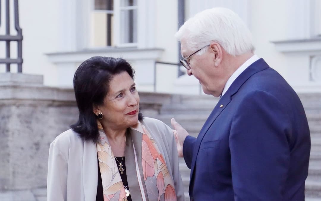 სალომე ზურაბიშვილმა და ფრანკ-ვალტერ შტაინმაიერმა უკრაინაში მიმდინარე მოვლენებზე და 30-წლიან დიპლომატიურ ურთიერთობებზე ისაუბრეს