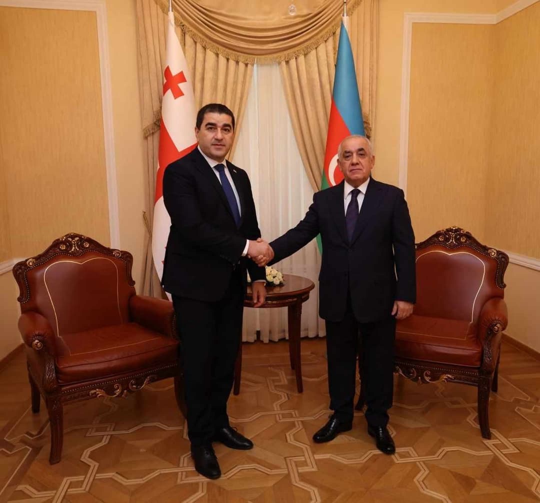 შალვა პაპუაშვილი აზერბაიჯანის პრემიერ-მინისტრს შეხვდა