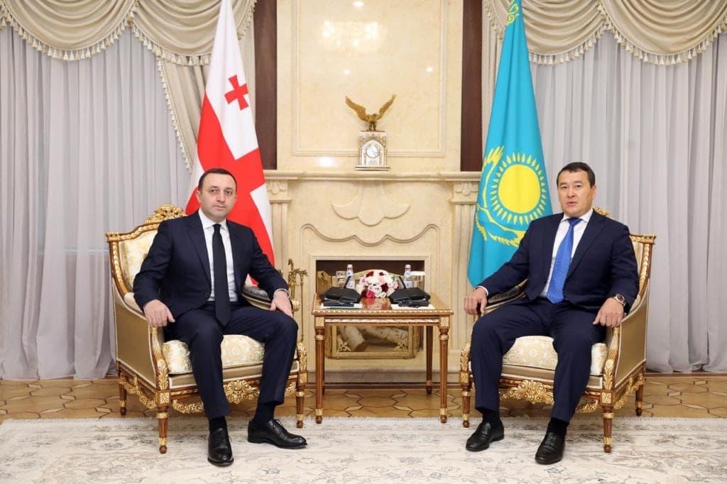 ირაკლი ღარიბაშვილი ყაზახეთის რესპუბლიკის პრემიერ-მინისტრს შეხვდა