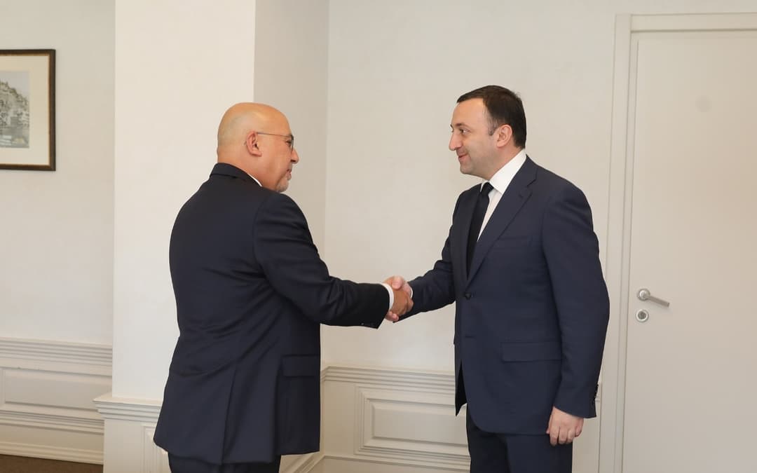 ირაკლი ღარიბაშვილი თურქეთის ახალ ელჩს შეხვდა