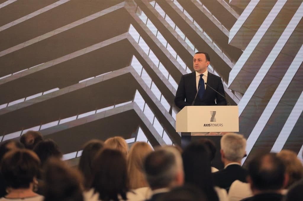 ირაკლი ღარიბაშვილი – “აქსის თაუერსი“ მთლიანად ქართული პროექტია, იდეიდან დაწყებული, განხორციელების ბოლო ეტაპამდე