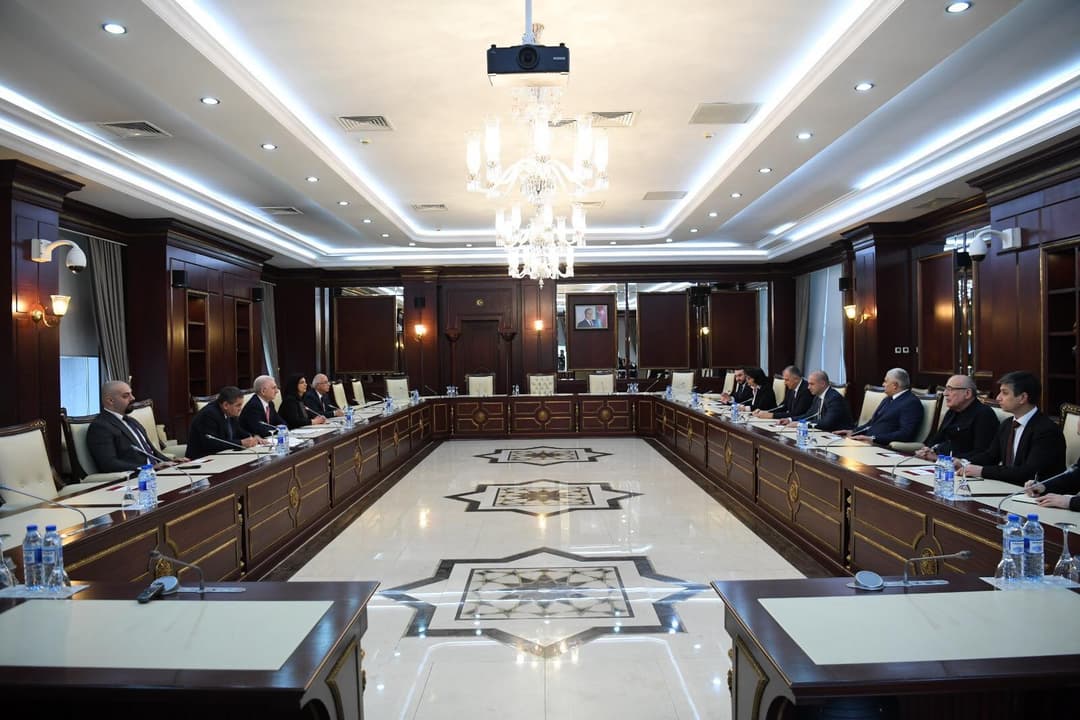 საქართველოს პარლამენტის დელეგაცია აზერბაიჯანში შეხვედრებს მართავს
