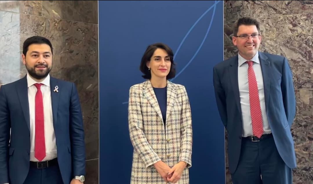 მაკა ბოჭორიშვილმა და ლევან ქარუმიძემ გერმანიის კანცლერის ოფისსა და საგარეო საქმეთა სამინისტროში შეხვედრები გამართეს