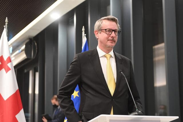 EU ambassador describes pro-European rally as large, dignified, peaceful