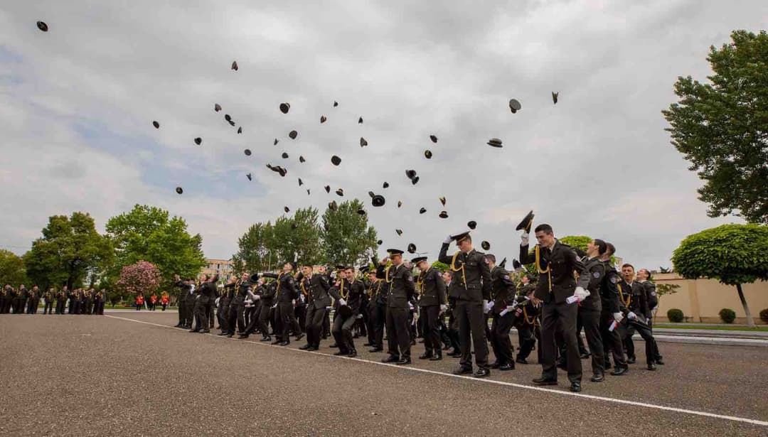 კადეტთა სამხედრო ლიცეუმში კურსდამთავრებულთა გამოშვების საზეიმო ღონისძიება გაიმართა