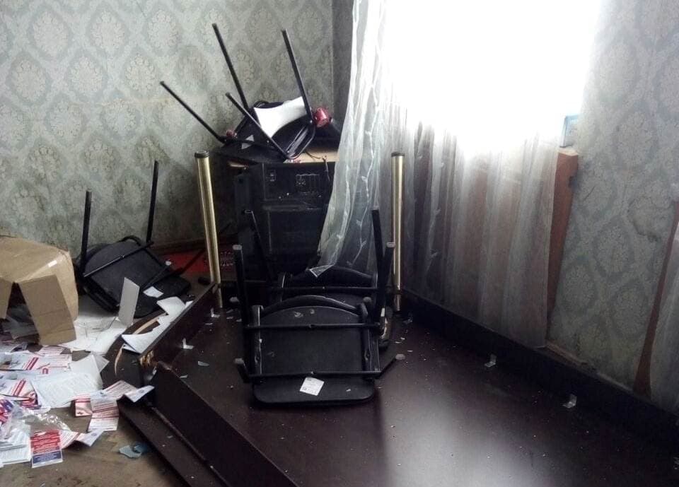 საგარეჯოში “ნაციონალური მოძრაობის“ ოფისი დაარბიეს