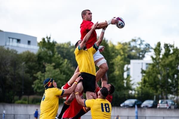 საქართველოს თავდაცვის ძალების რაგბის გუნდმა მსოფლიო ჩემპიონატზე პირველი გამარჯვება მოიპოვა