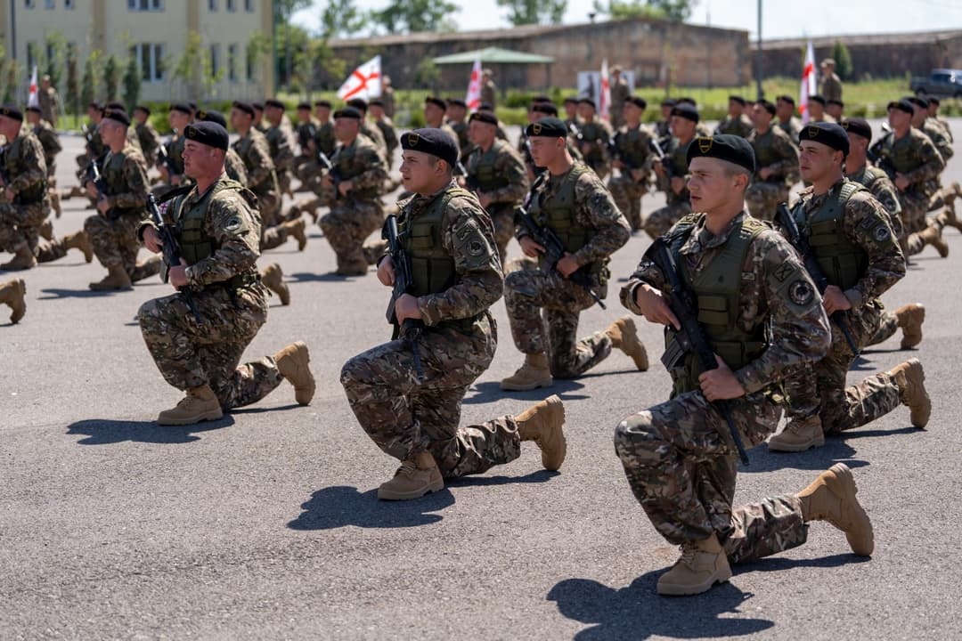 რეკრუტებმა სამხედრო ფიცი დადეს