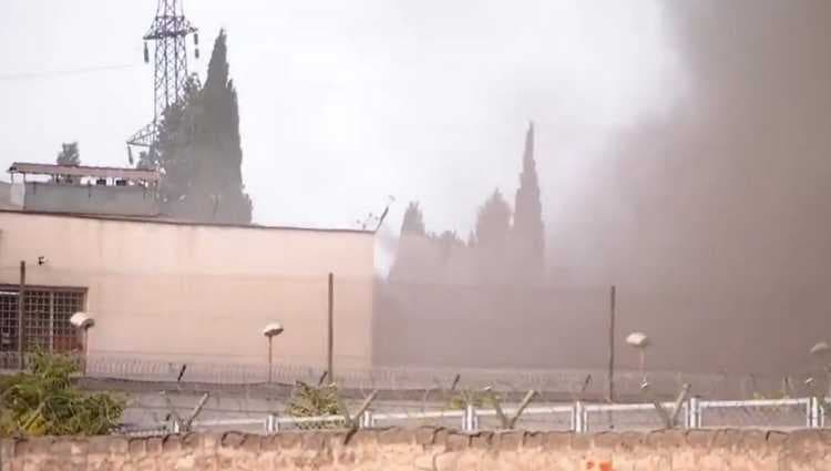 Fire breaks out in Rustavi prison, near the section ex-president Saakashvili serves sentence