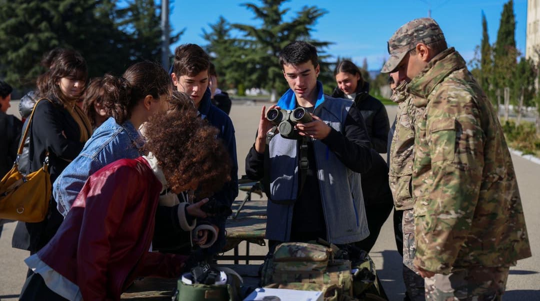 ვაზიანის სამხედრო ბაზაზე ღია კარის დღე გაიმართა
