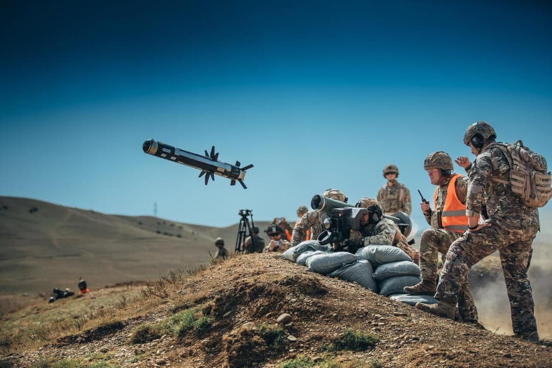 ვაზიანის სასროლეთზე საჩვენებელი სწავლება გაიმართა