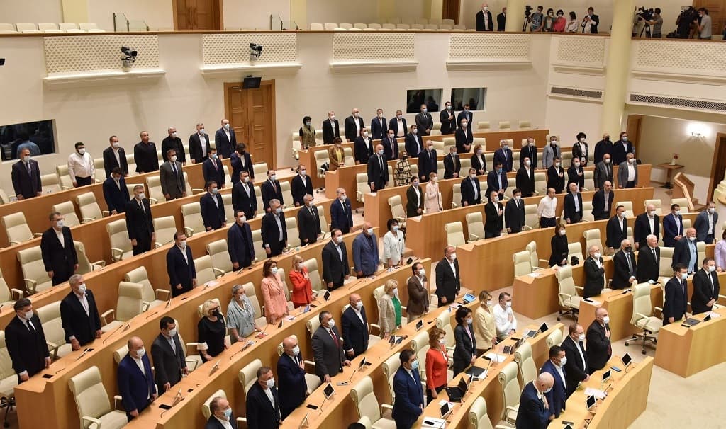 მე-10 მოწვევის პარლამენტის მეორე საშემოდგომო სესია გაიხსნა