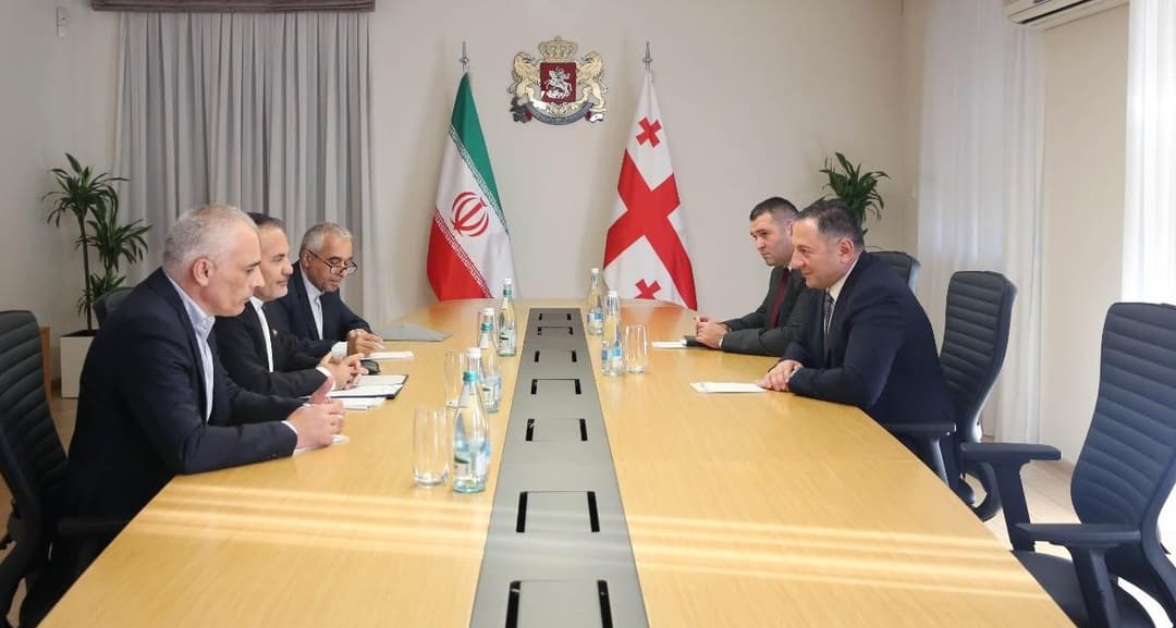 ვახტანგ გომელაური ირანის ისლამური რესპუბლიკის ახლადდანიშნულ ელჩს შეხვდა