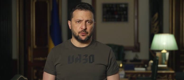 ზელენსკი – ოკუპანტი წააგებს, გაუმარჯოს თავისუფალ საქართველოს! დიდება უკრაინას!