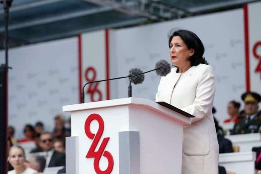 სალომე ზურაბიშვილი – ბოდიშს გიხდით იმ შეურაცხყოფისთვის, რომელიც არა მხოლოდ თქვენი, არამედ მთელი ქვეყნის შეურაცხყოფაა!