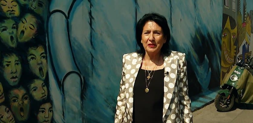 სალომე ზურაბიშვილი – ბერლინის კედელი ჩვენთვის, ყველასთვის უკრაინელებისთვის, ქართველებისთვის, მოლდოველებისთვის არის ყველაზე დიდი მაგალითი, რომ ყველაფერი შესაძლებელია