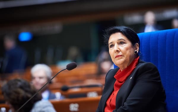 სალომე ზურაბიშვილი – სსრკ დაბრუნდა? პროევროპულ დემონსტრანტებს ძალადობრივად არბევს ომონი