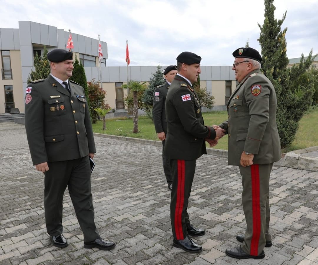 ეროვნულ თავდაცვის აკადემიას ბულგარეთის რაკოვსკის სახელობის ეროვნული თავდაცვის კოლეჯის რექტორი სტუმრობდა