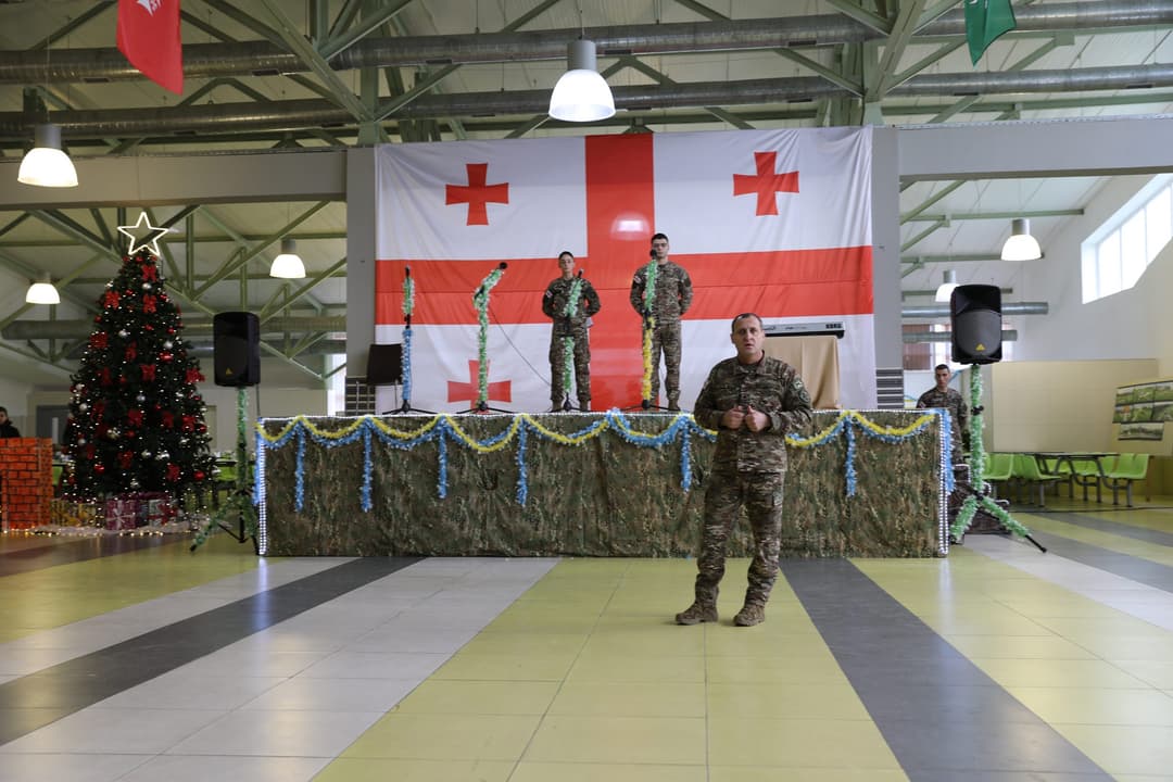 ეროვნული თავდაცვის აკადემიაში საახალწლო ღონისძიება გაიმართა